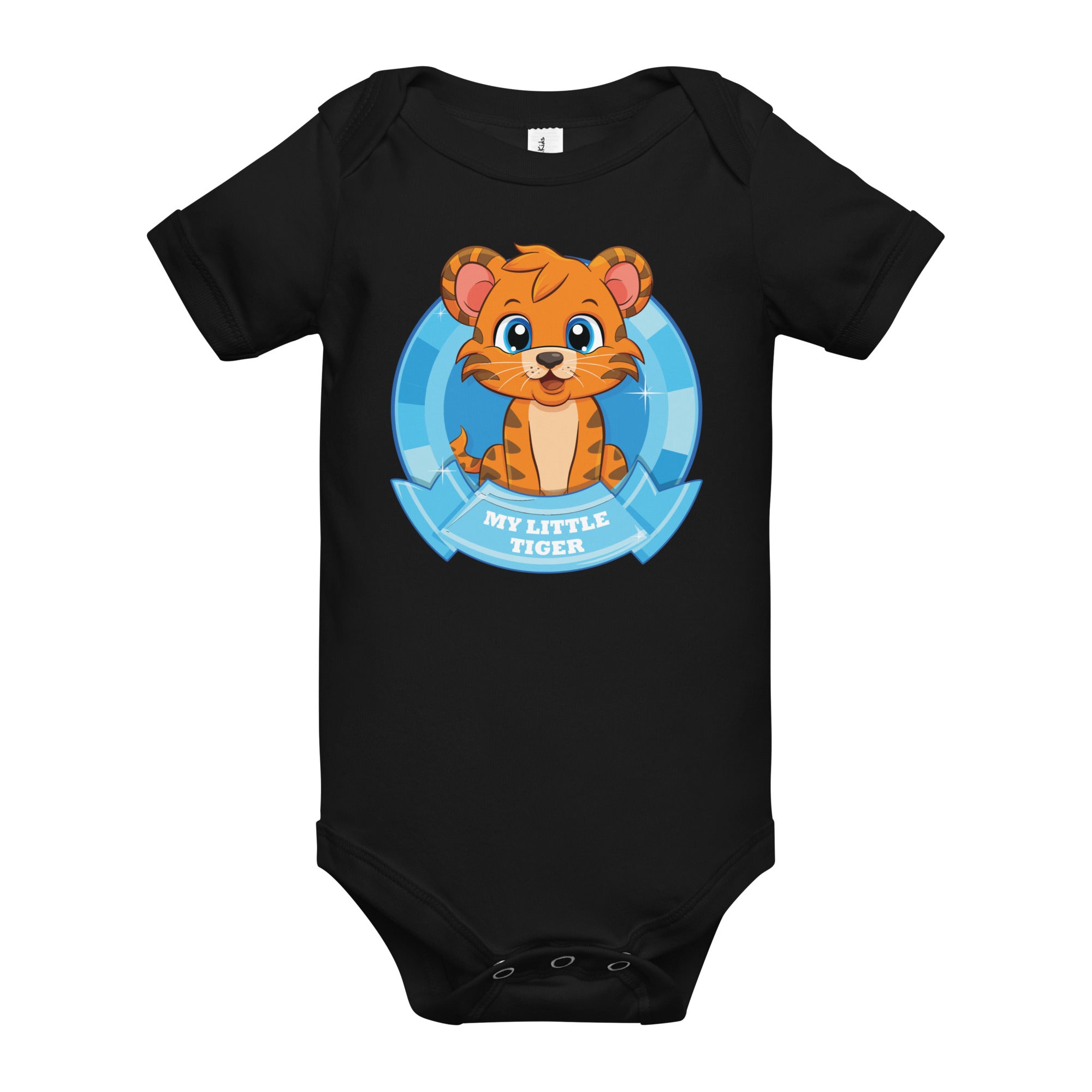 Mein kleiner Tiger Baby Kurzarm Einteiler
