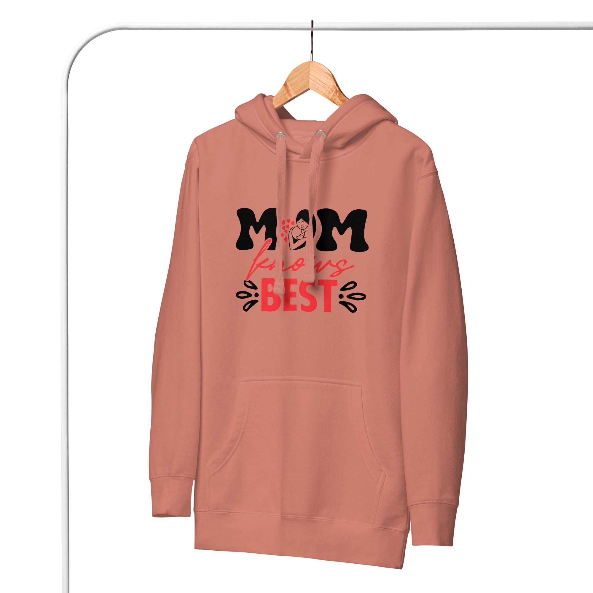 Mom Knows Best Frauen Hoodie